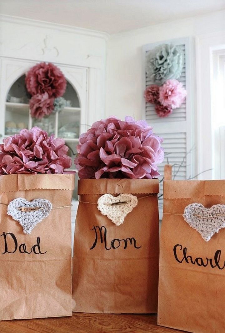 Make these DIY Valentine Gift Bags
