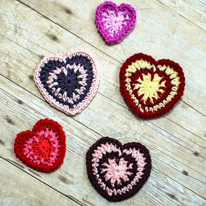 Valentines Spike Stitch Heart Pattern
