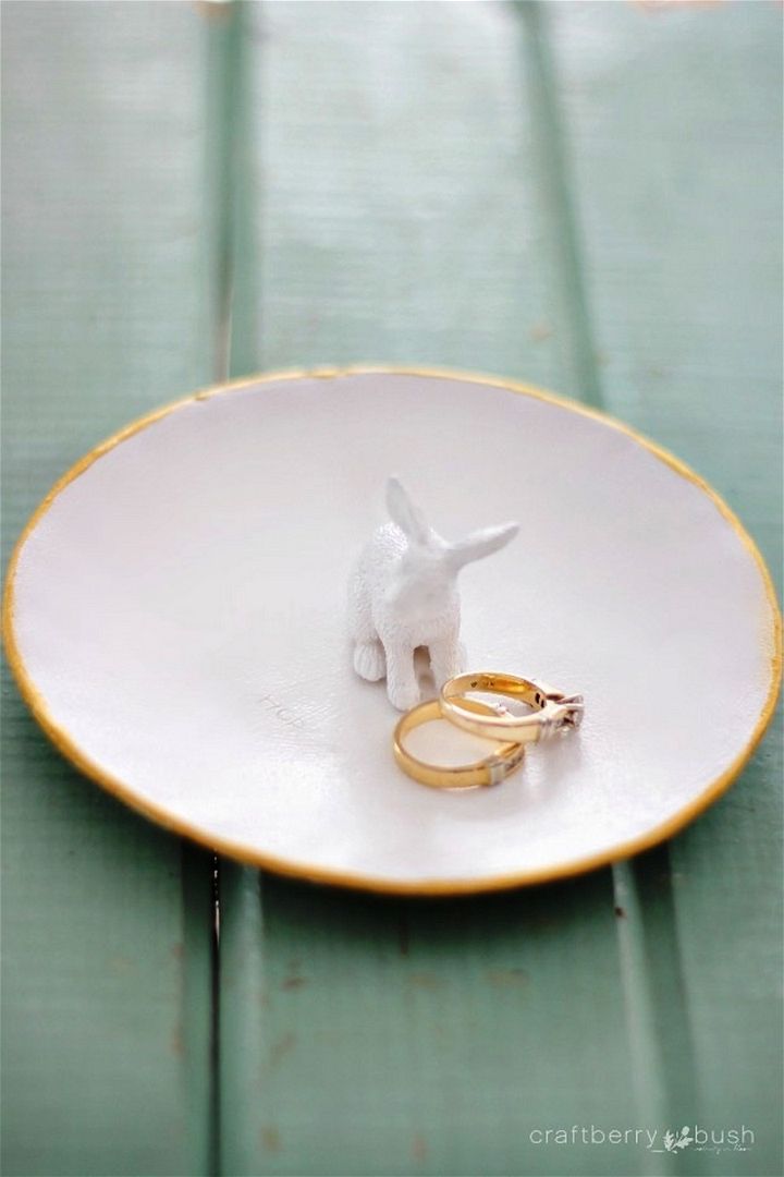 Ceramic Bunny Ring Tray DIY