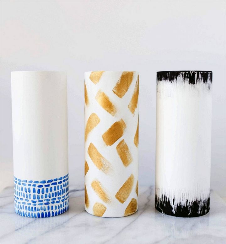 DIY Faux Ceramic Vases