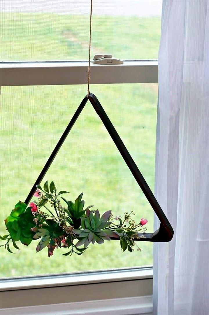 Faux Succulent Plant Hanging Display