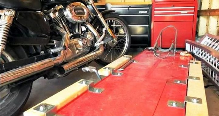 How To DIY Motorcycle Table Lift Side Extensions