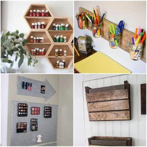 22 DIY Wall Organizer Ideas That Will Keep Your Home Pretty