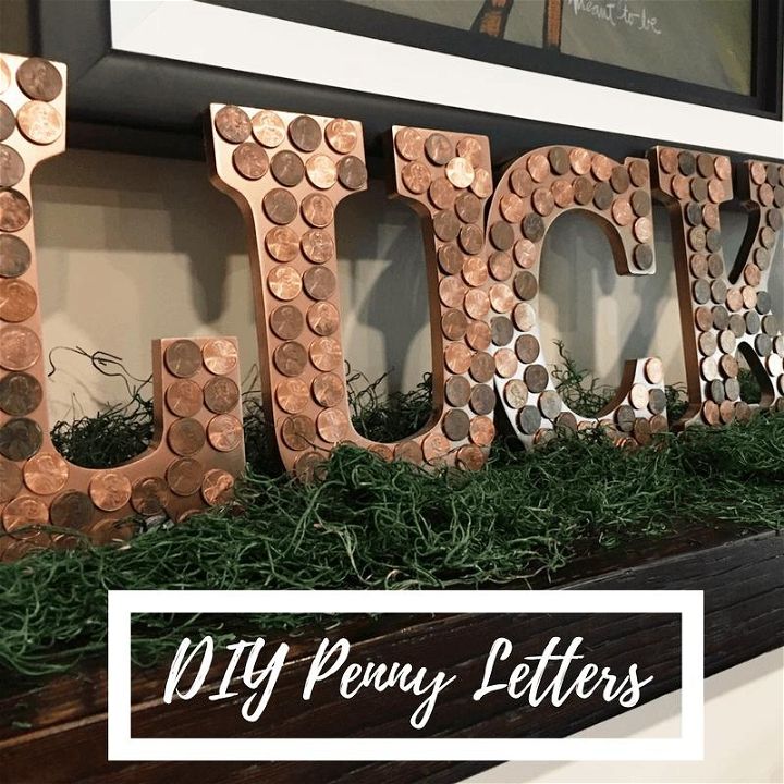 DIY Penny Letters