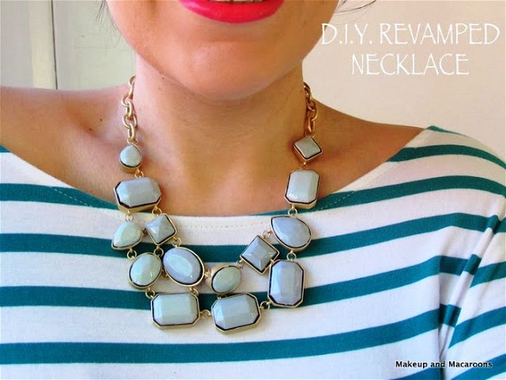DIY Revamp An Old Necklace With Nail Polish