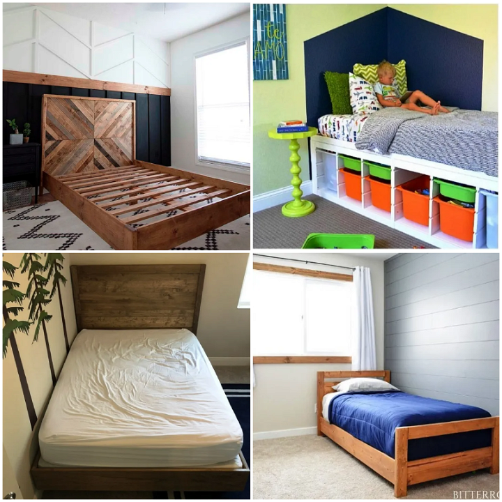 20 DIY Bed Ideas You Can Build Right Now - Susie Harris