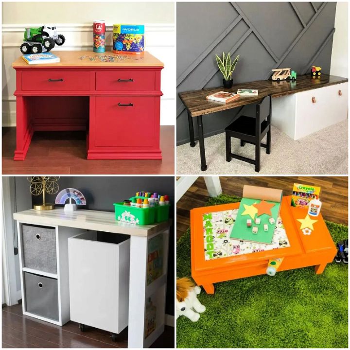 20 DIY Kids Desk Ideas That'll Wow Everyone Susie Harris