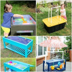 25 Simple to Make DIY Water Table Ideas For Kids