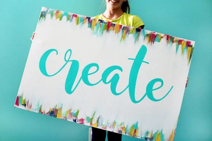 Create Painted Canvas