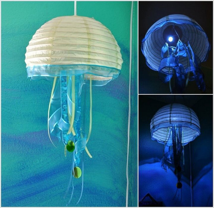 DIY Creative Jellyfish Lamp