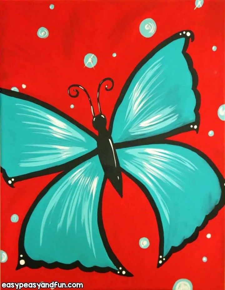 How to Paint a Butterfly