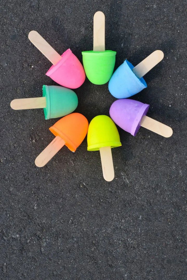 Sidewalk Chalk Pops