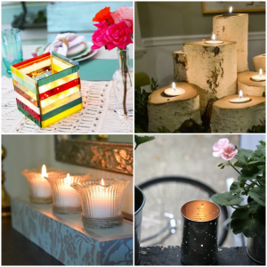 22 DIY Candle Holders For Crafters