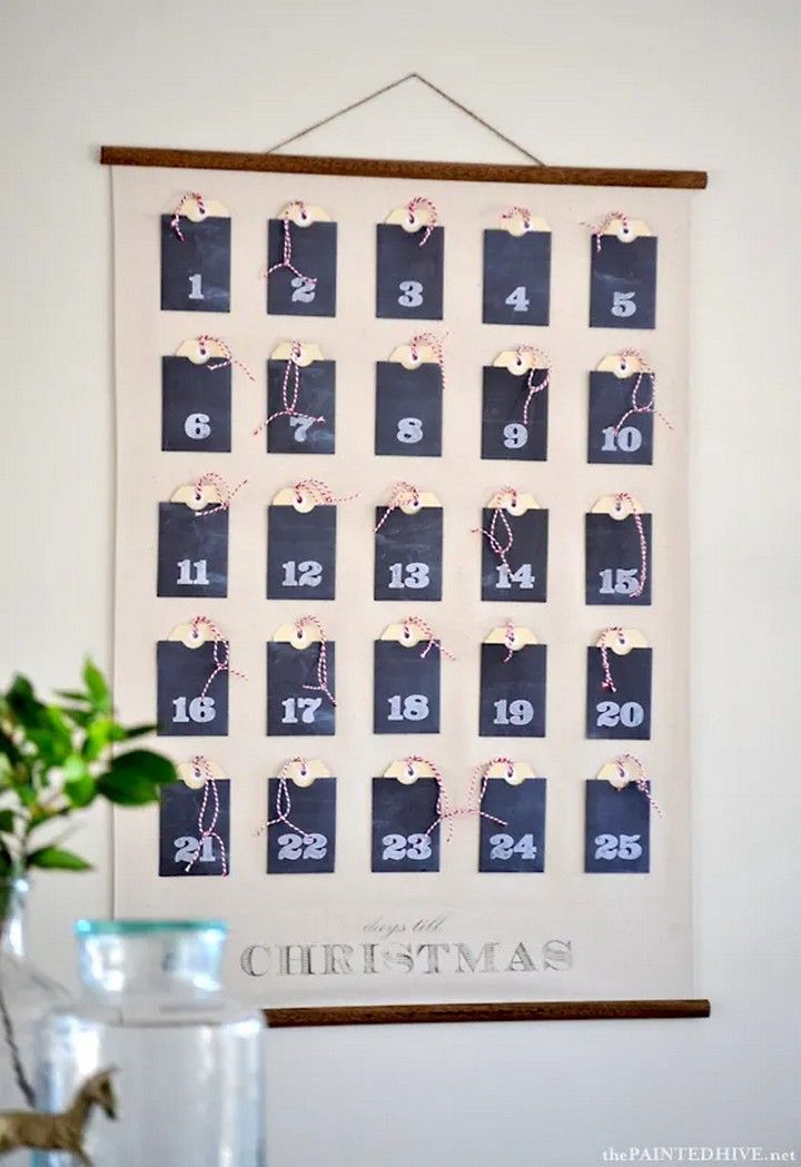Advent Calendar Wall Chart