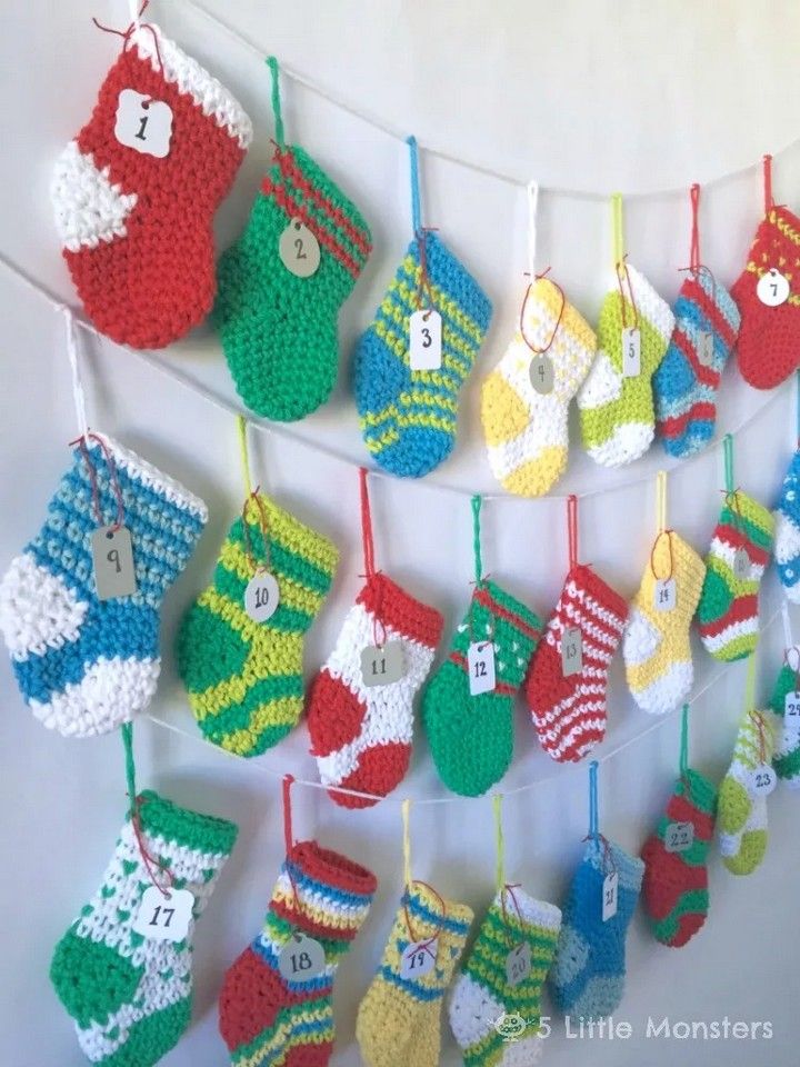 Cute Crocheted Stockings