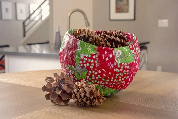 DIY Bowl for a Cool Centerpiece