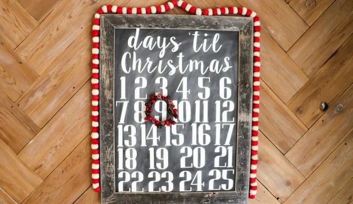 DIY Christmas Countdown Calendar