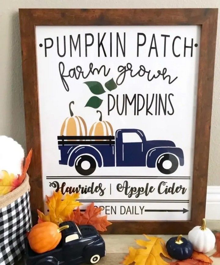 Free Pumpkin Patch Sign