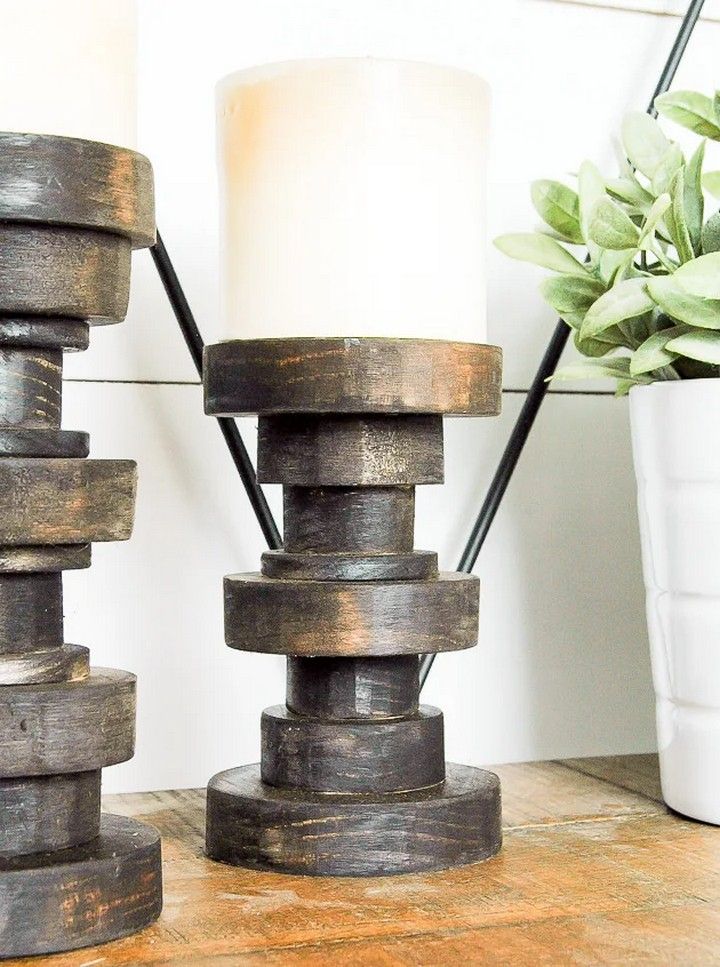 Inexpensive Pillar Candle Holders