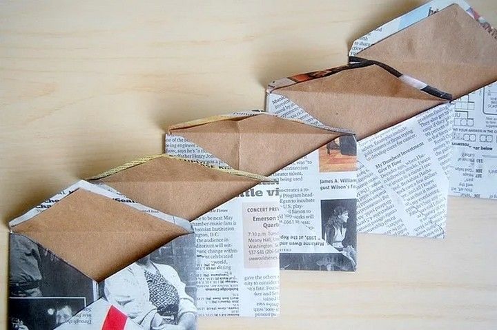 Newspaper Envelopes with Liners