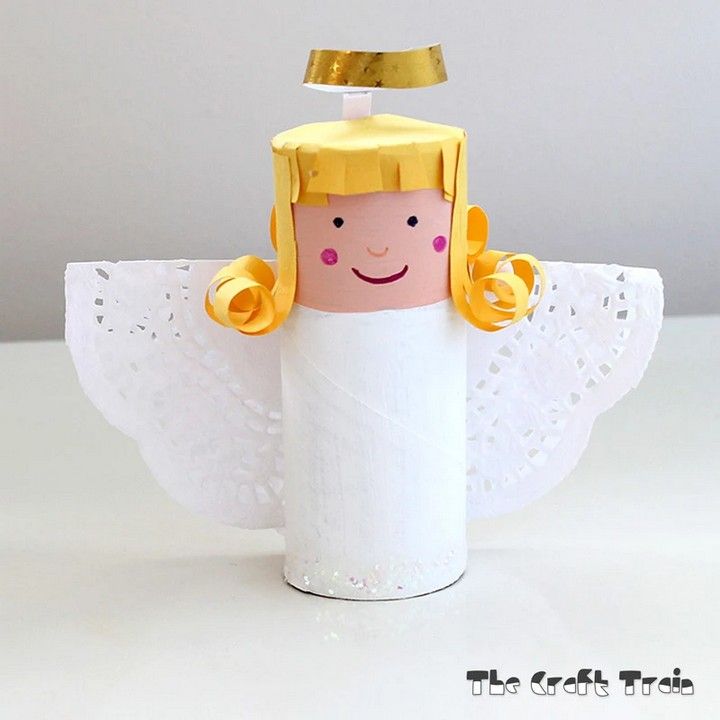 Paper Roll Angel
