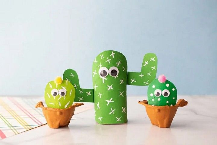 Paper Roll Cacti