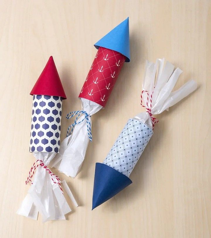 Party Favors Shaped Like Rockets