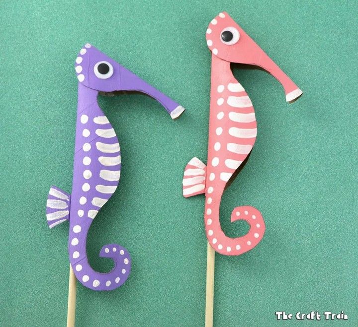 Seahorse Puppets
