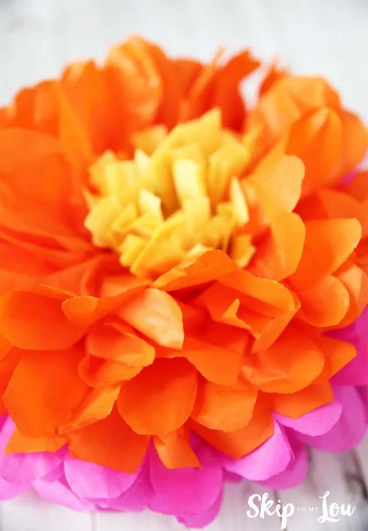 Tissue Paper Flowers