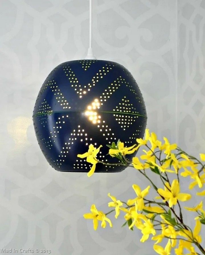 West Elm Inspired Globe Pendant Lamp