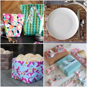 25 DIY Wrapping Paper Crafts Ideas