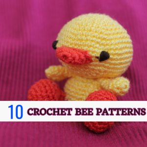 10 Crochet Bee Patterns