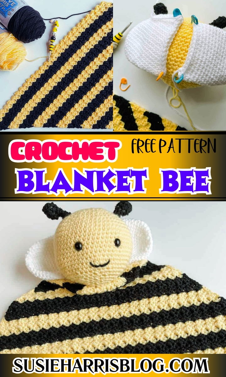 Crochet Blanket Bee