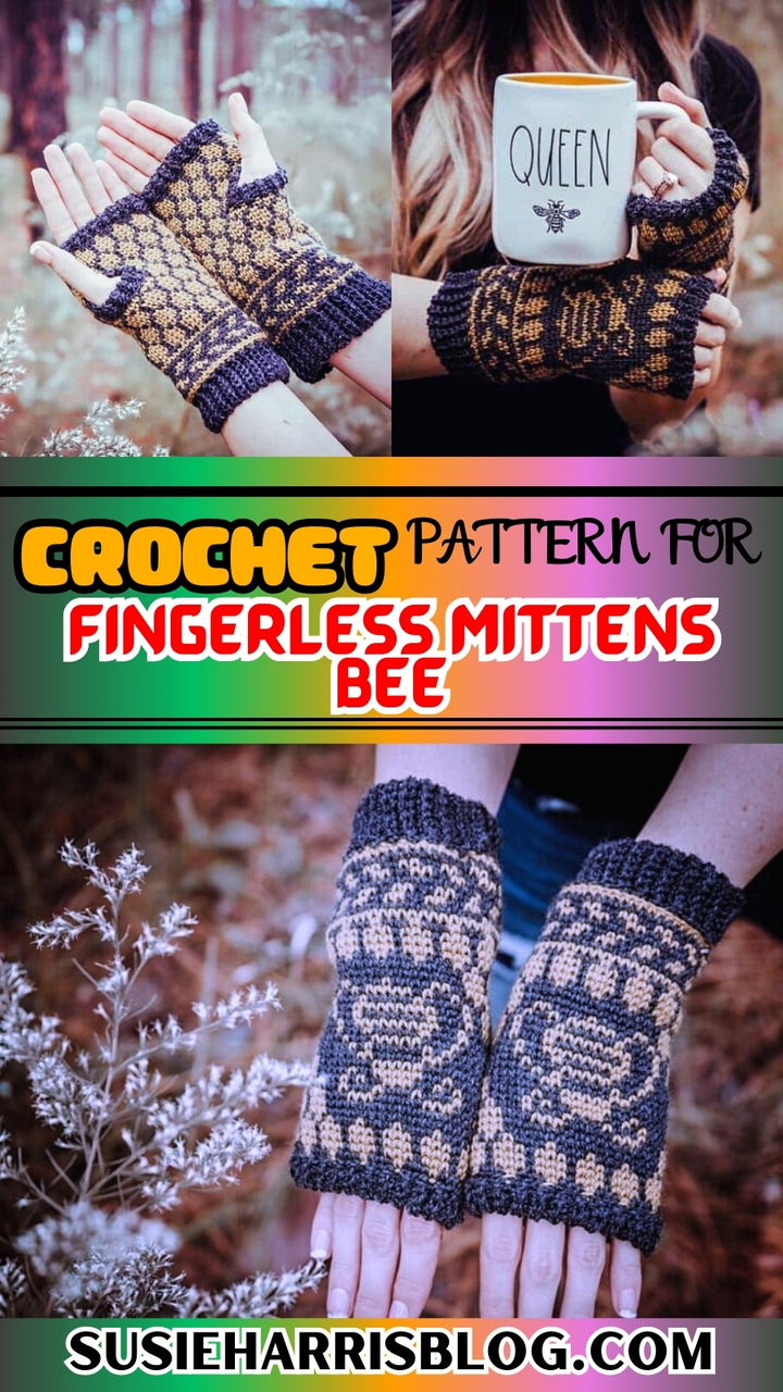 Fingerless Mittens Bee