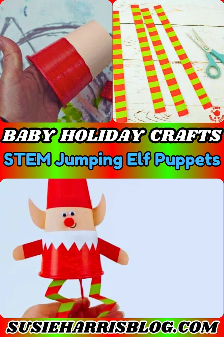 STEM Jumping Elf Puppets