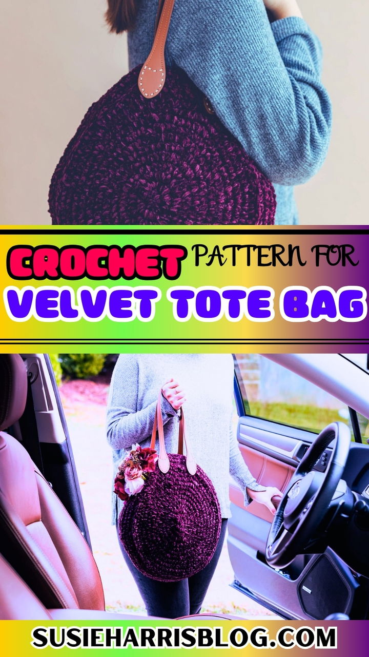 Velvet Tote Bag