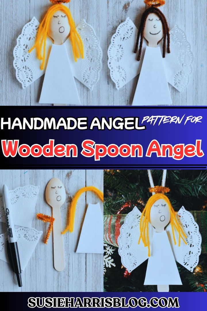 Wooden Spoon Angel