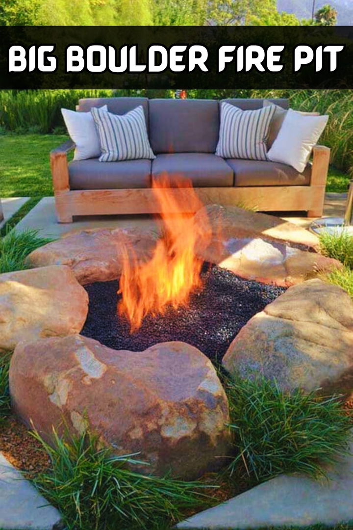 Big Boulder Fire Pit