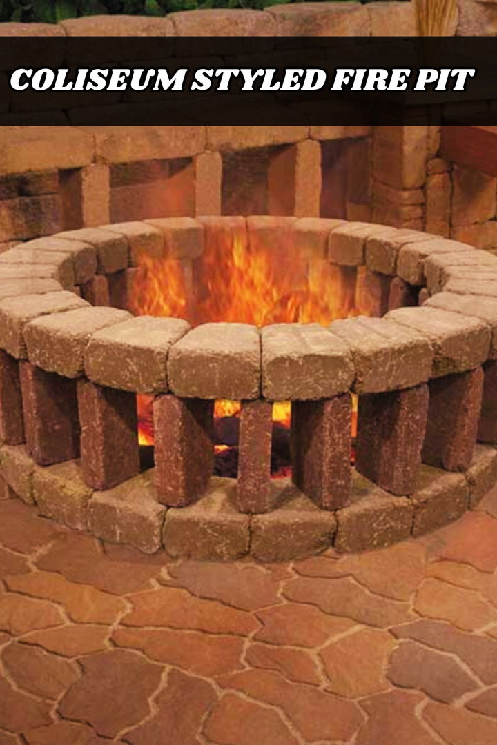 Coliseum Styled Fire Pit