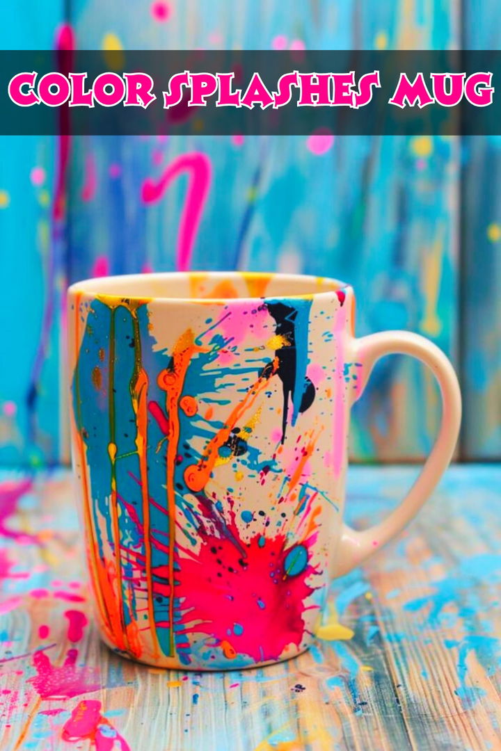 Color Splashes Mug