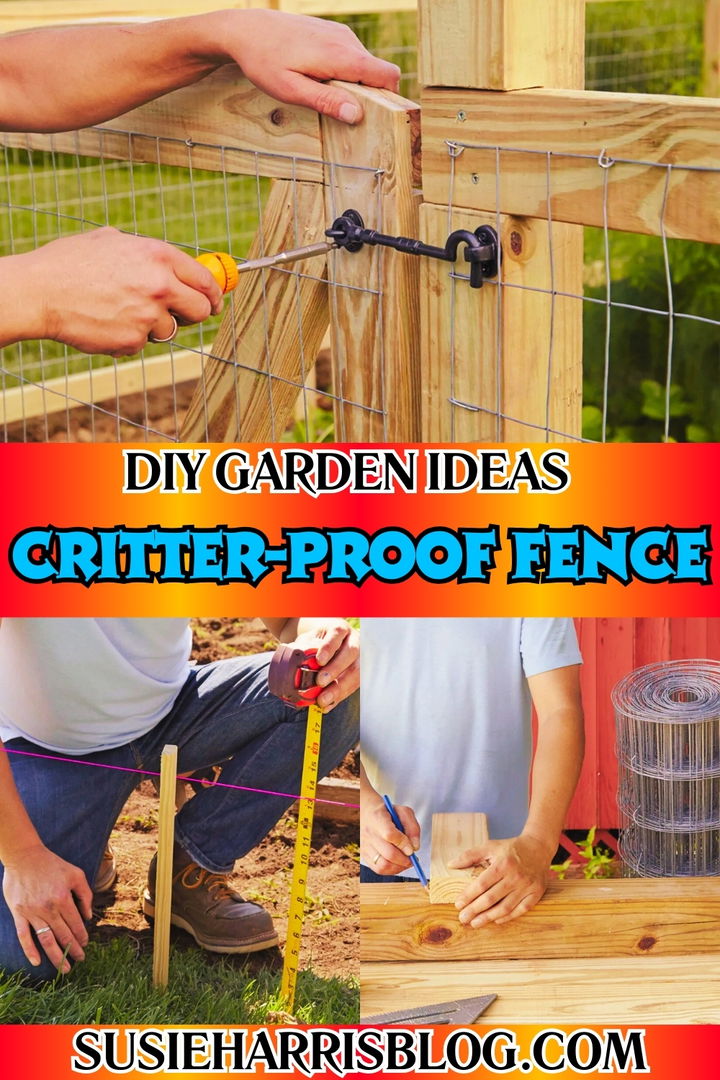 Critter Proof Fence