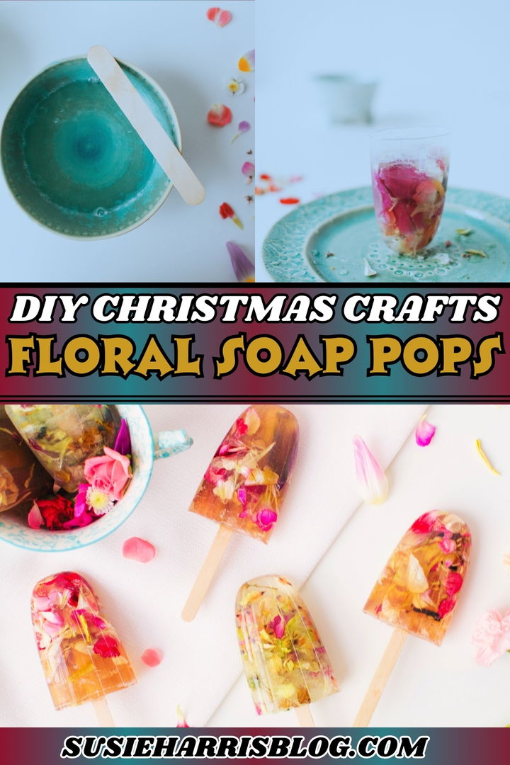 Floral Soap Pops