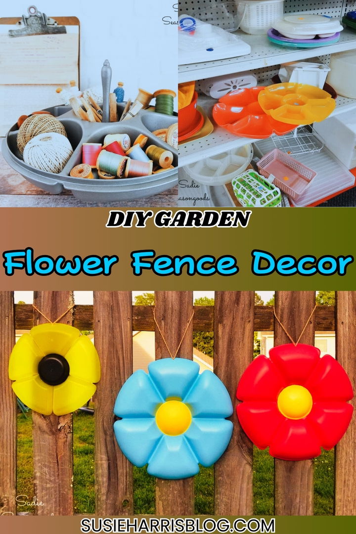 Flower Fence Decor