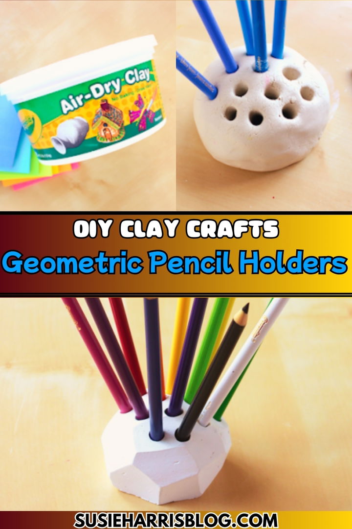 Geometric Pencil Holders