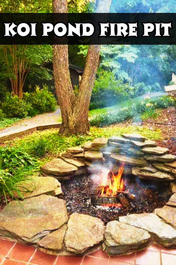 Koi Pond Fire Pit