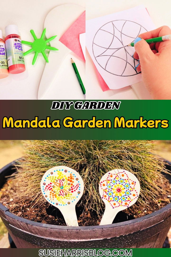 Mandala Garden Markers