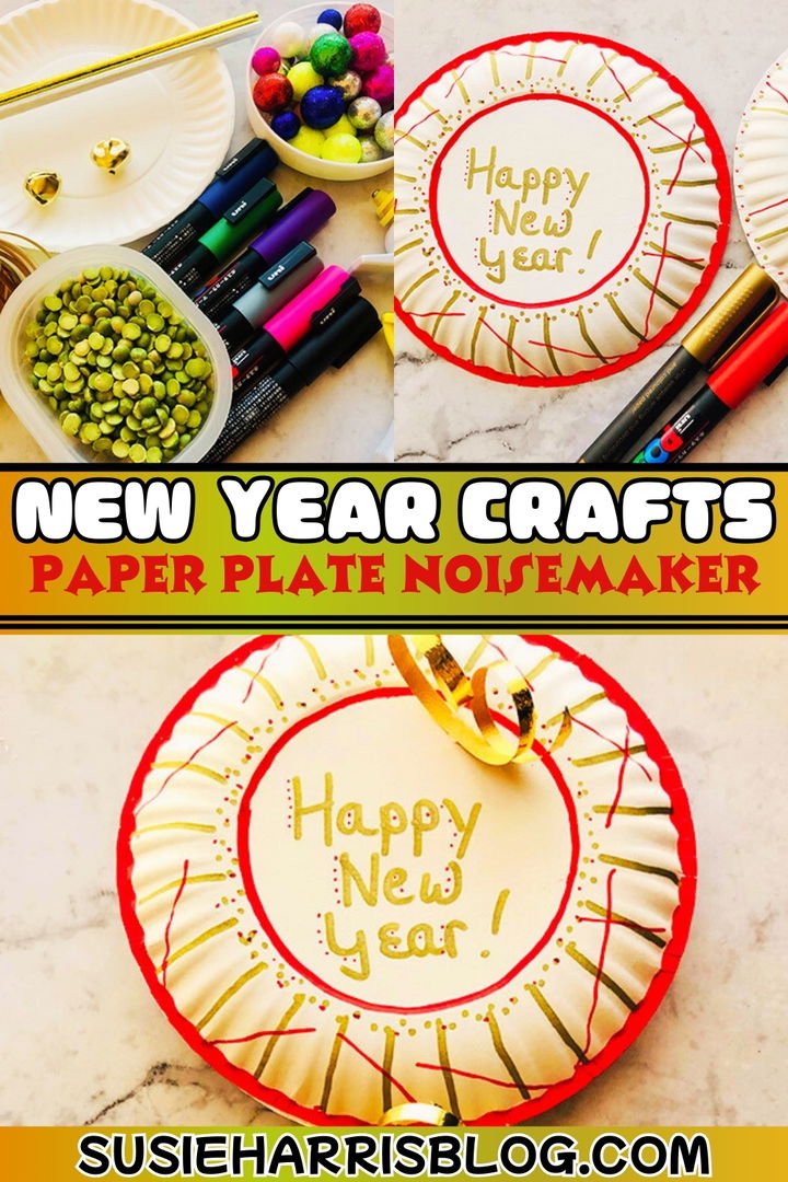 Paper Plate Noisemaker