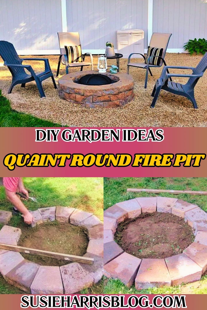 Quaint Round Fire Pit