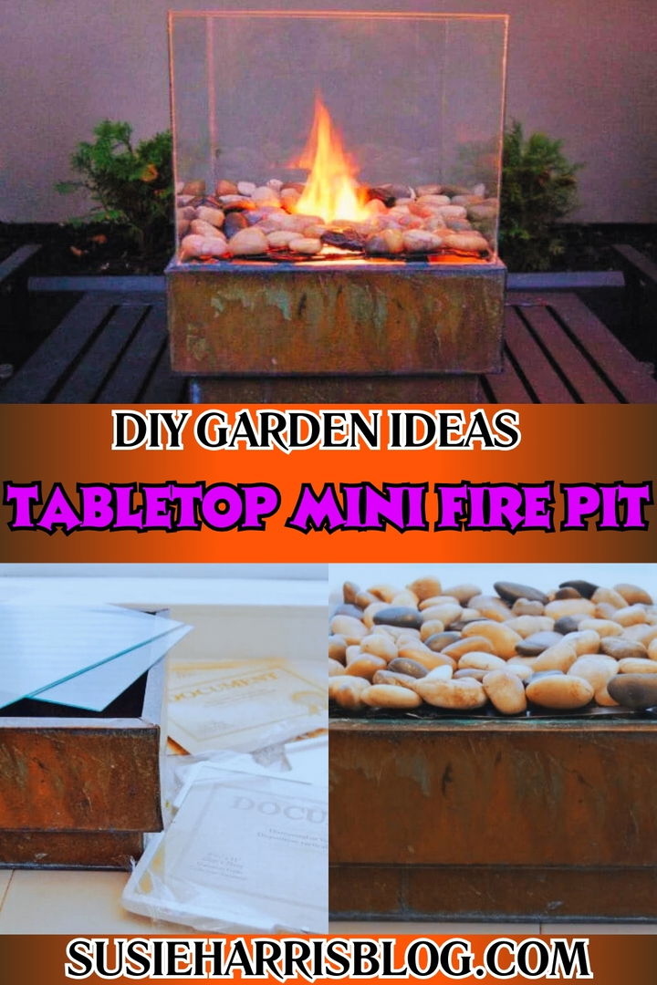 Tabletop Mini Fire Pit