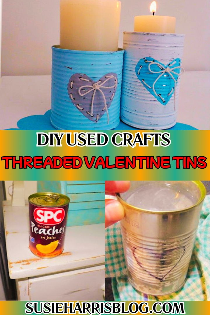 Threaded Valentine Tins